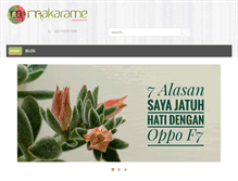 Tablet Screenshot of makarame.com